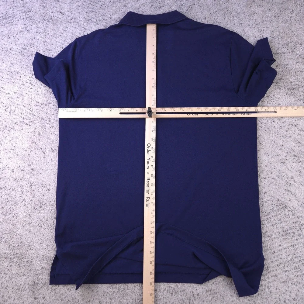 Polo Ralph Lauren US Open Shirt Mens Medium Golf Shinnecock Hills 2018 Logo Navy